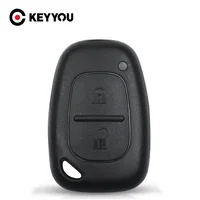 Keyyou 10ชิ้นเคสรีโมต2ปุ่มสำหรับ Renault Opel Vauxhall สำหรับ Nissan Vivaro Traffic Primastar Renault