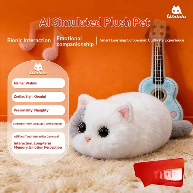 Walulu WLC 1 Smart Robot Companion Robot Touch Bionic Interaction Emotional Companionship Wireless Indoor Intelligence Gifts 8