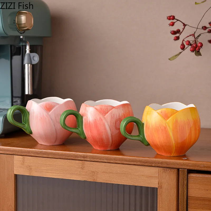 طقم فناجين قهوة بورسلين فاخر