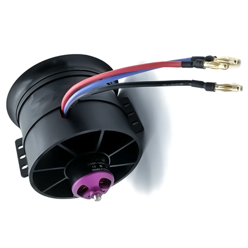 Hobbyhh EDF Fan 90mm Flat 12 blade 6S 1450kv 8s 1100kV, Suitable for RC Jet Aircraft 3