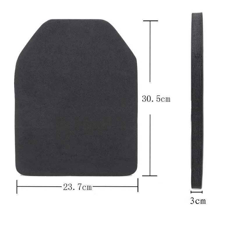 2pcs Airsoft Tactical Vest EVA Plates Body Carrier Vests SAPI Shock Plate Outdoor Hunting Paintball War Game Protective
