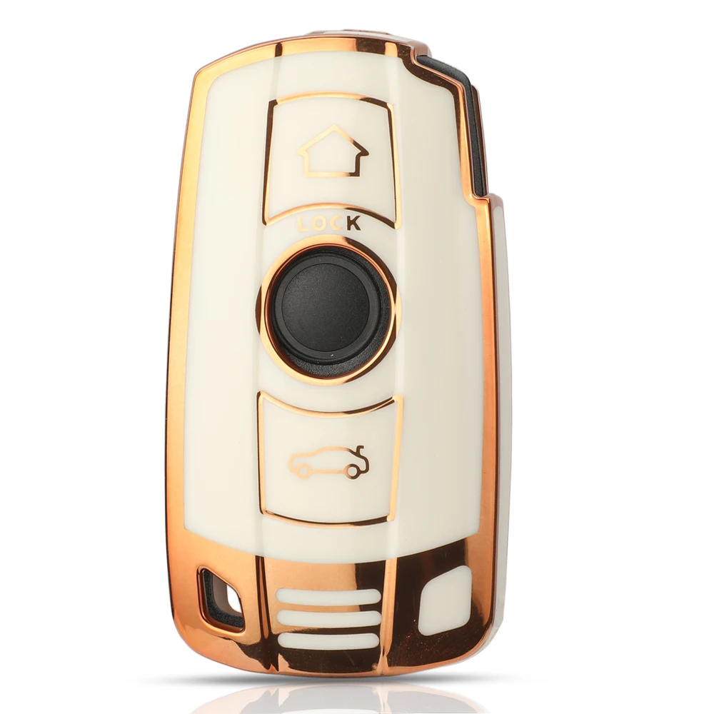 Premium Remote TPU Car Key Case - Protective Shell & Smart Fob Cover Replacement