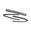 4Pcs Car Weatherstrip Window Moulding Trim Seal Belt For Ford F250 F350 F450 F550 Super Duty 1999-2016 For Excursion 2000-2005 3