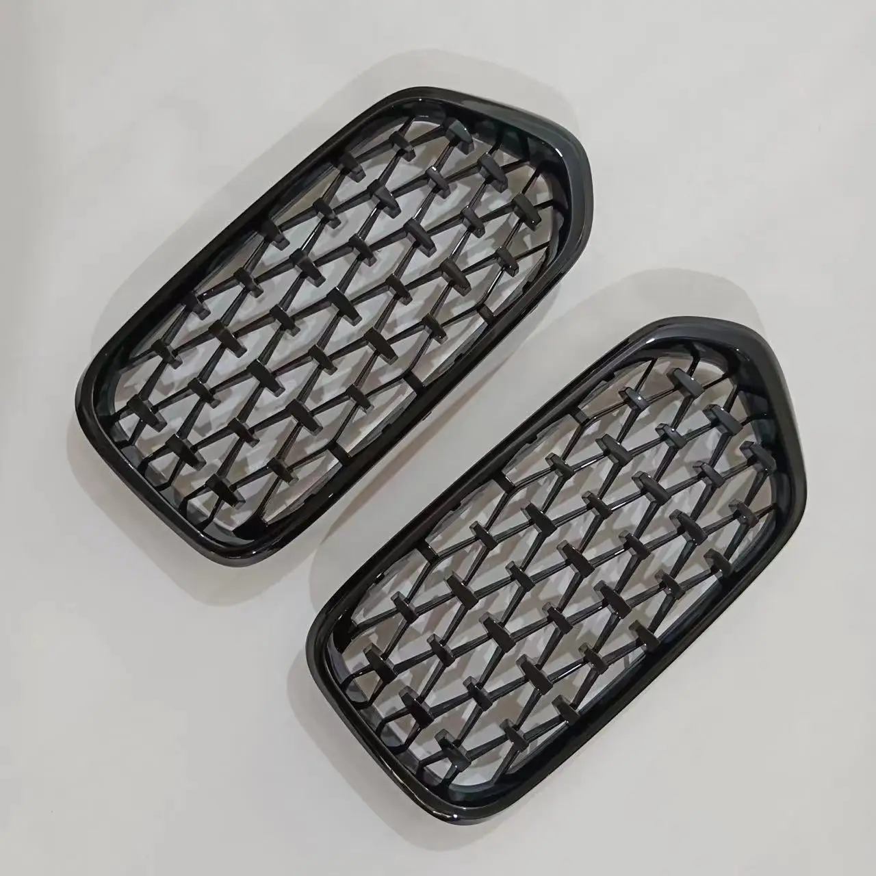 

Glossy Black Radiator Grilles For 2019-2024 BMW X2 F39 Racing Grilles Bumpers Body Kit Hood Gloss Black Car Accessories