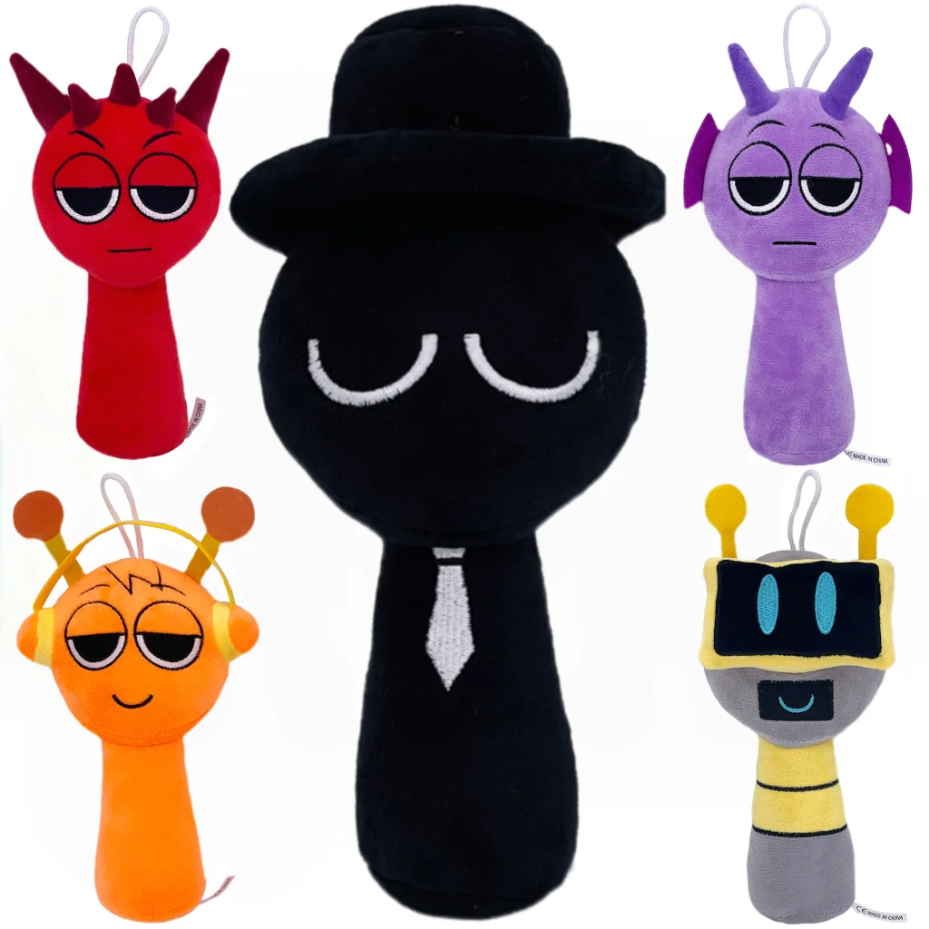 20style Sprunki Plush Toys Sprunki Plush Doll Sprunki Game Pillow Kids Birthday Gifts Stuffed Dolls Christmas Gift 1