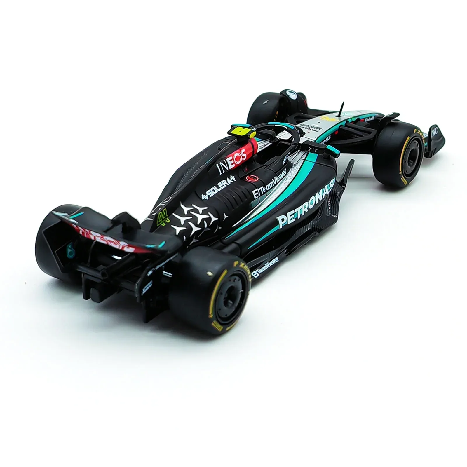 Bburago 1:43 Mercedes-AMG Petronas F1 Team W15 2024 #44 Hamilton #63 George Russell Alloy Car Die Cast Model Toy Collectible 6