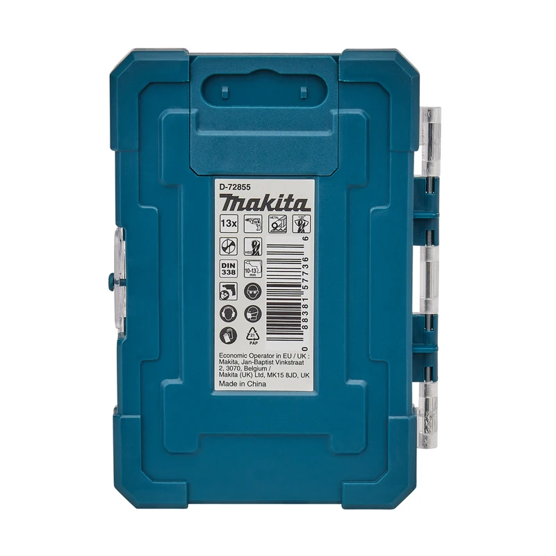 Set Di Punte Per Trapano In Titanio – 99 Pezzi Con Gambo Esagonale Ad Alta Velocità In Acciaio Per Forare Legno/lamiera/plastica, Da 1/16" A 3/8" Con Custodia In Plastica - Foto 2