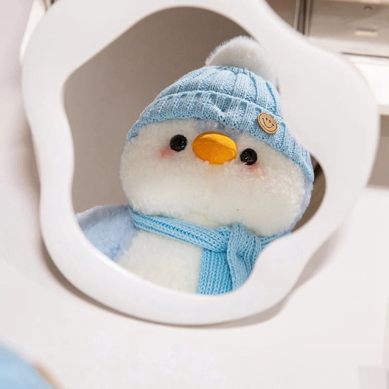EXQULEG Pinguino di peluche, pinguino, cuscino di peluche, pinguino, simpatico pinguino, giocattolo di peluche, regalo per ragazzi e ragazze, bambini