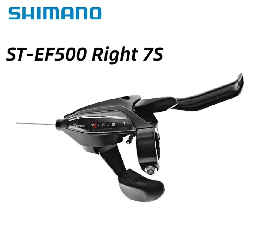 EF500 trigger shifter 3/7/8 gear left and right Corrosion resistant ABS sensitive transmission Bicycle brake Bicycle accessories