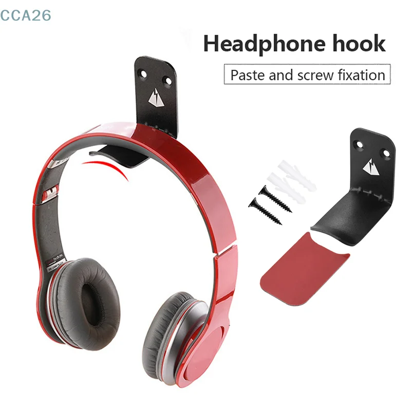 

Aluminum Alloy Headphone Holder Wall Mount Headset Stand Desk Display Stand Hook