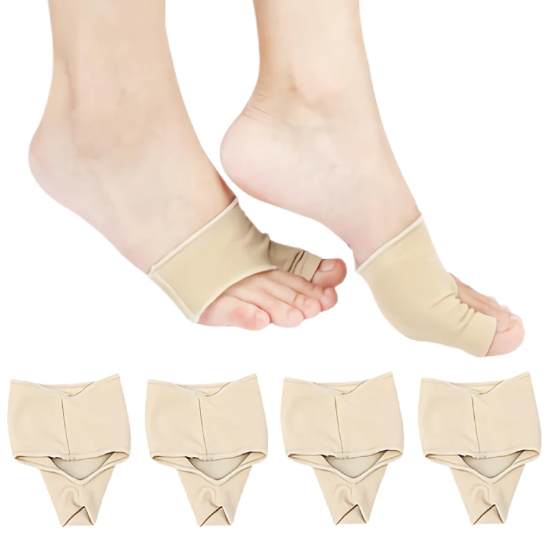 2pieces=1pair Overlapping Toe Corrector Straighten Big Foot Hallux