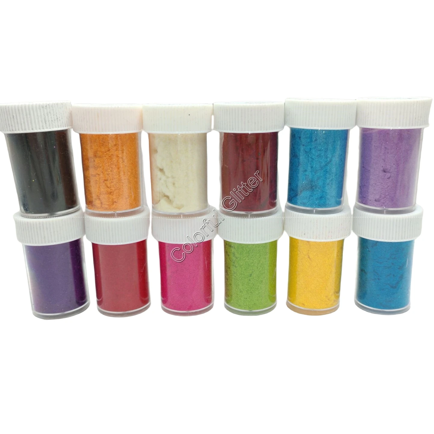 3D Candy Manicure Fuzzy Nylon Fiber Flocking Velvet Powder Nail Powder Nail Glitter Nail Decorations DIY Nail Art Tips Crafts
