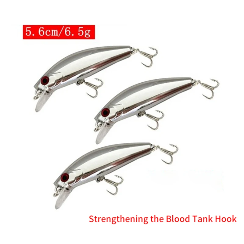 

Luya Bait Electroplated Silver 6.5G Sequin Seawater Spanish Mackerel And Bass