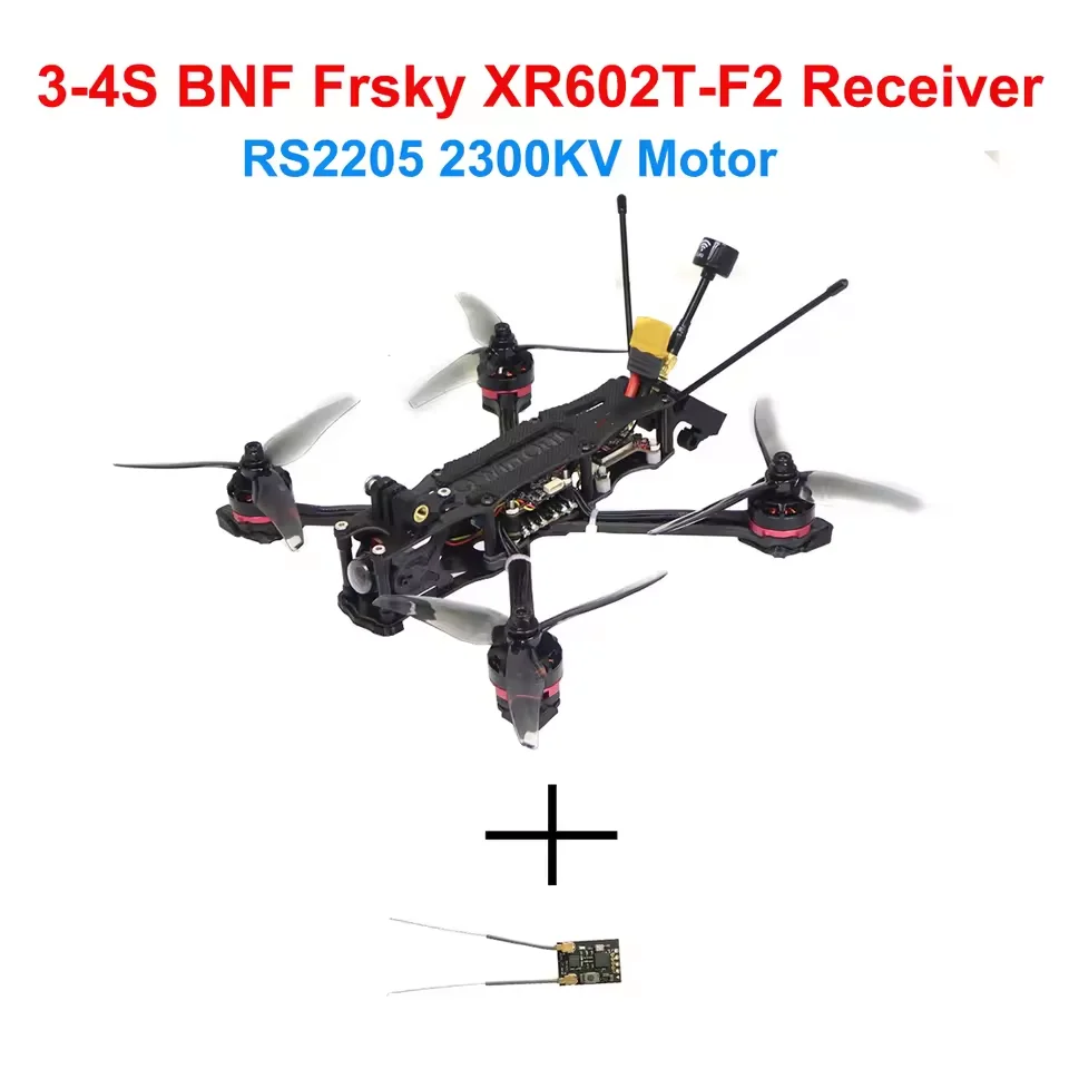 RTF XY-5 220mm FPV Racing Drone 3-4S with RS2205 2300KV Motor F4