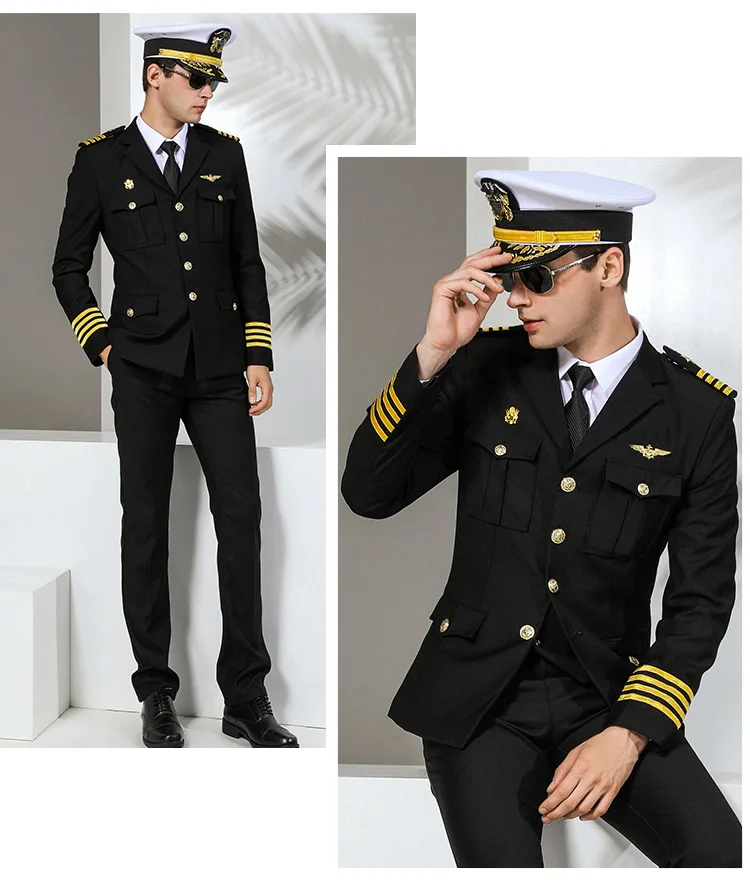 Uniform Kapitän und Seeleute Kleidung ...