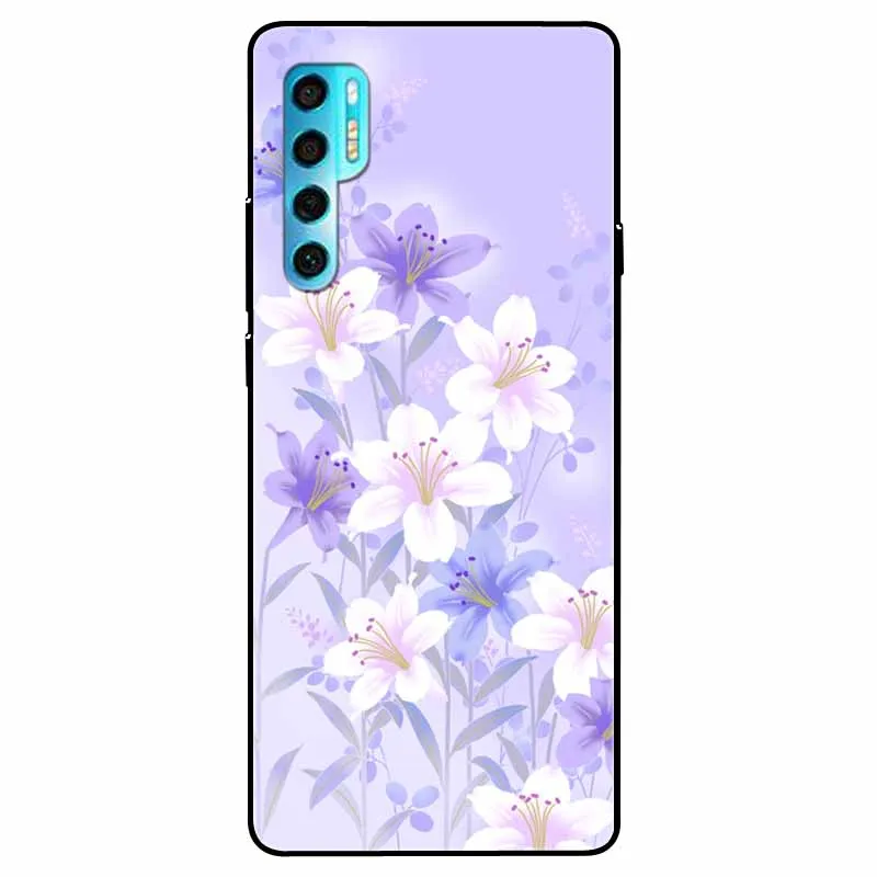 Soft Silicone Wolf Lion TPU Back Case - Protective Cover