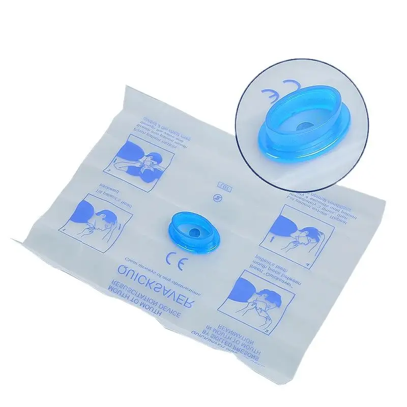 Portable Disposable CPR Mask 5/10Pcs Mouth To Mouth Quick Save First Aid Emergency Kits Accessories