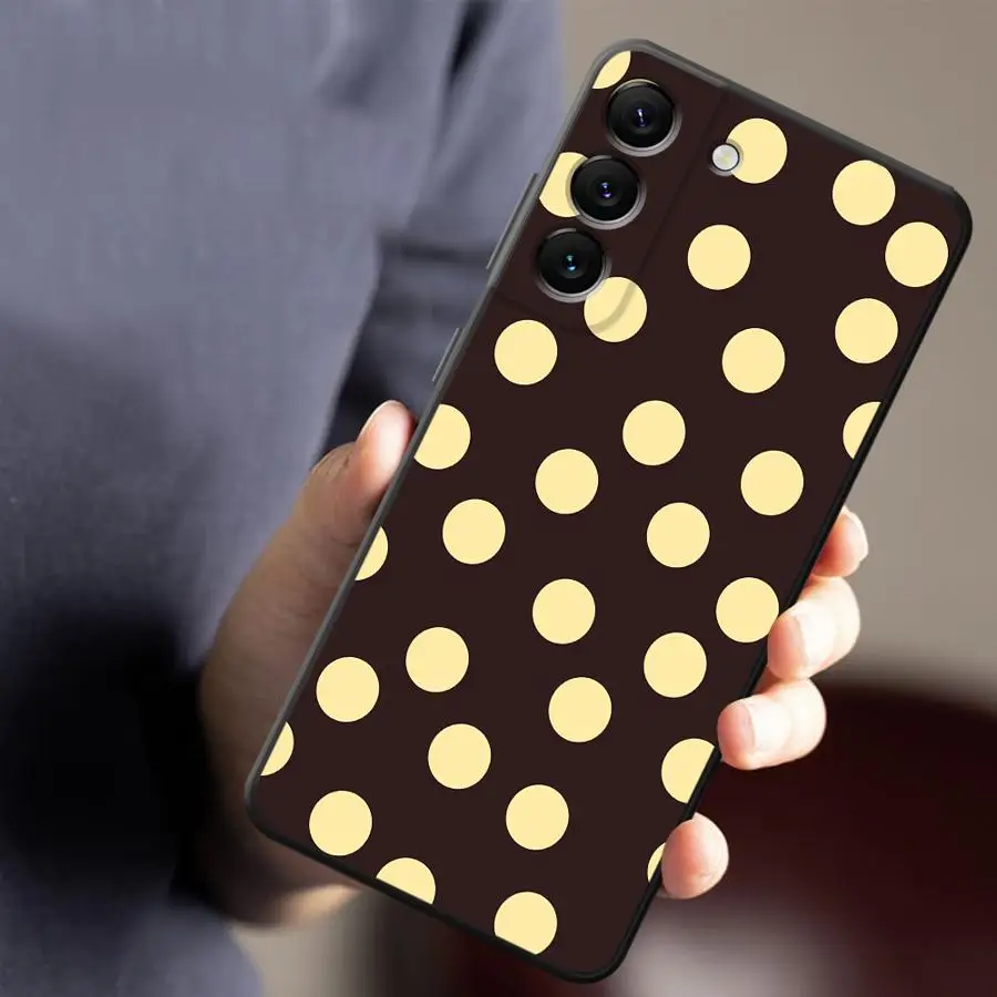 Retro Polka Dot Pattern Phone Case