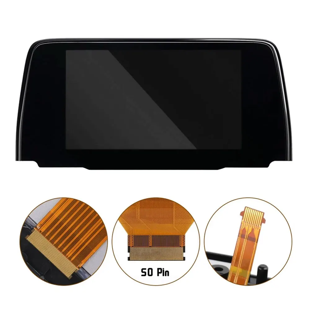7인치 TM070RDHP05는 2017-2021 마쓰다 CX-5 LCD 터치스크린 내비게이션 유지보수 및 교체용 터치 디스플레이에 적합합니다.