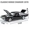 1:32 Alloy The Fast And The Furious Dodge Car Model With Sound And Light Diecasts & Toy Vehicles Pull Back Car Collection Toys 5
