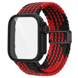 Nylon Braided Strap with Protective Screen Frame and Adjustable Band - Huawei Fit 3 (ZBR - B)