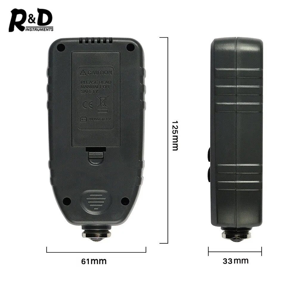 Paint Thickness Gauge 1 Coating High Precision Iron Aluminum Dual Use Automotive Paint Film Tester
