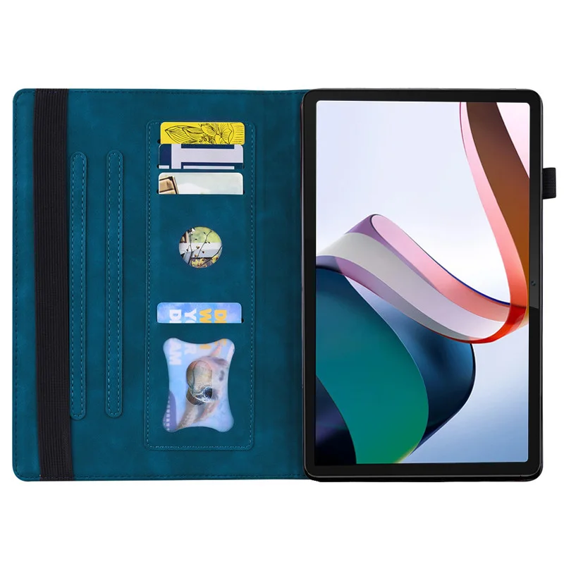 Couro Flip Tablet Capa Case de Luxo para Xiaomi Redmi Pad se 10.61 pu - Imagem 4