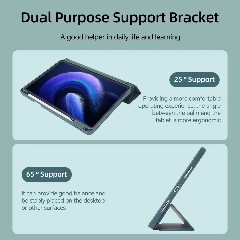 Versatile Tablet Case with Wake/Sleep Cover
