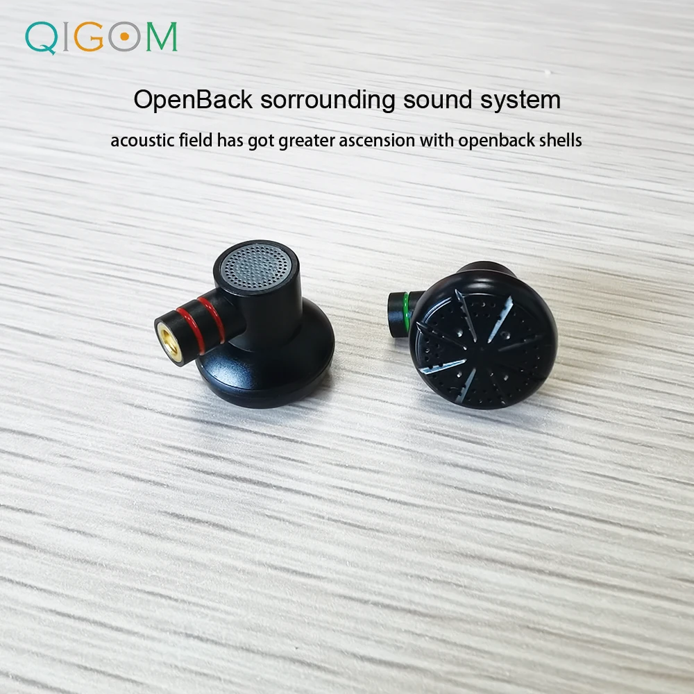 Qigom mx500 15.4mm mmcx destacável diy fones