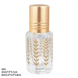 Compact Glass Roller Bottles for Perfumes and Essential Oils - Travel - Friendly Refillable Vials (10ml & 12ml) (6ml)