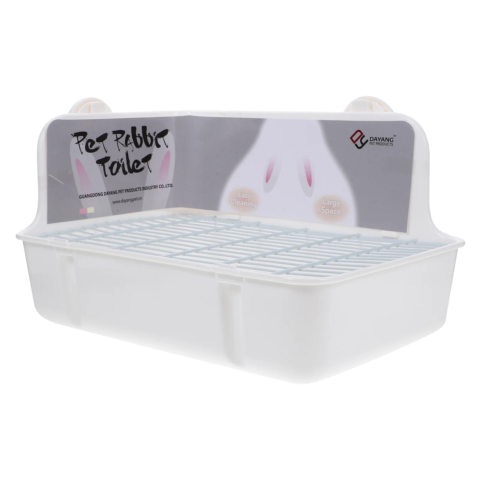 

Bunny Toilet Litter Box Corner Bunny Toilet Guinea Pig Litter Bedding Plastic Box Pet Pan for Rabbit