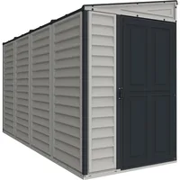 Resin Outdoor Garden Lean to Storage Shed with Foundation Kit 2