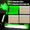 40pcs/Set Night Fishing Luminous Sticks with Accessories, 30pcs Glow Stick and 10pcs Glow Clip Kit