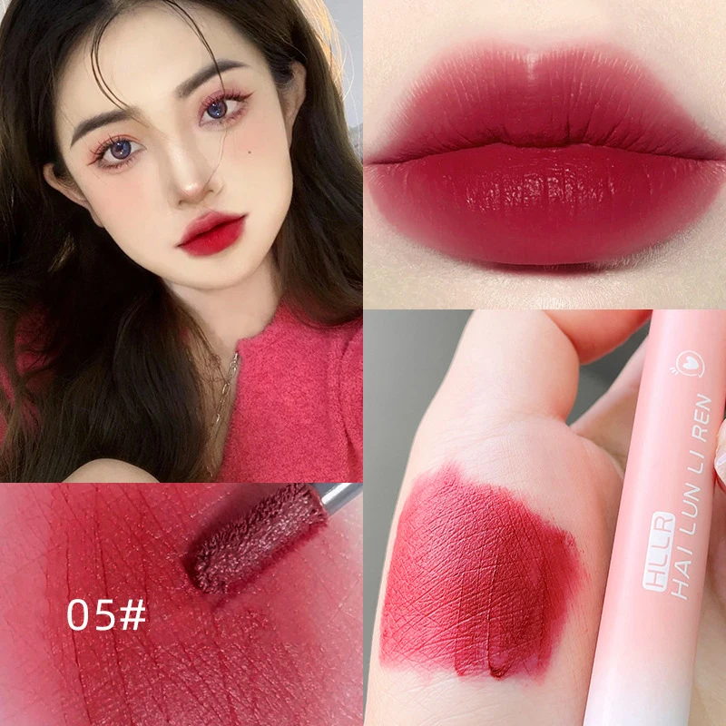 

Velvet Matte Nude Lip Glaze Moisturizing Lip Gloss Waterproof Lip Slime Cosmetics Moisturizing Lasting Not Stick To Cup Lipstick
