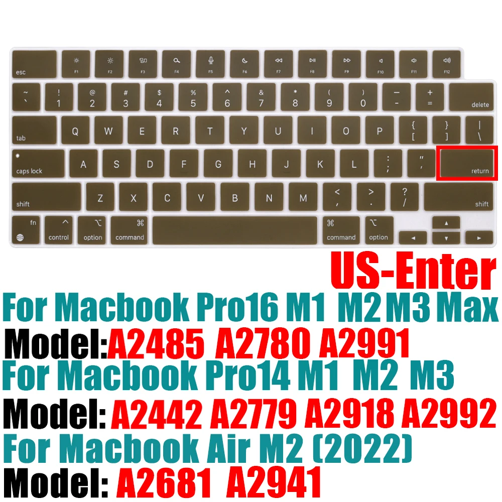 URBAN ARMOR GEAR UAG progettato per MacBook Pro 14 pollici caso 2021 A2442 M1 Pro / M1 Max Chip con Touch ID, trasparente ghiaccio traslucido