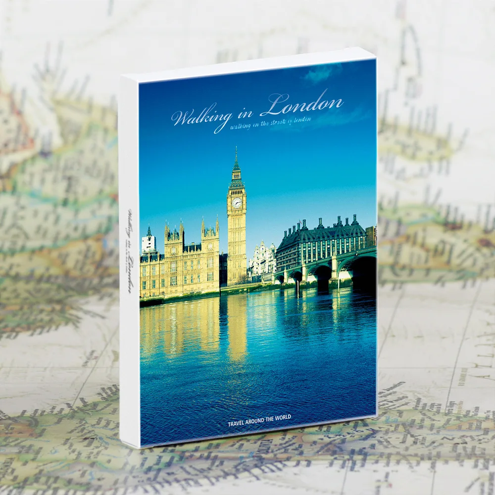 30 Sheets/LOT Walking In London Series Postcard Travel Landscape Photography Greeting Message Cards Office Stationery