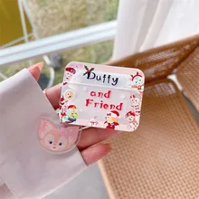 

Cute Cartoon Friend Fox 2021 AirPods 3 Case Apple AirPods 2 Case Cover AirPods Pro Case IPhone Earphone Accessories Air Pod Case