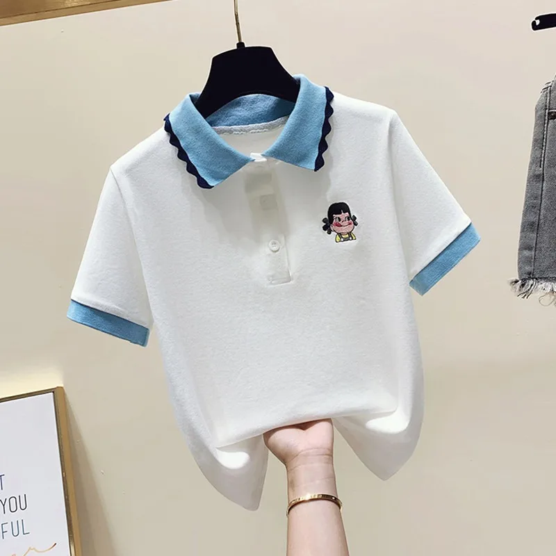 New golf wear ladies summer short sleeves women summer short sleeves slim and breathable