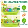 Baby Kitchen Toy Plastic Dish Wash Sink Electric Dishwasher Playing Pretend Role Play Housework Early Educational Toys For Child 2