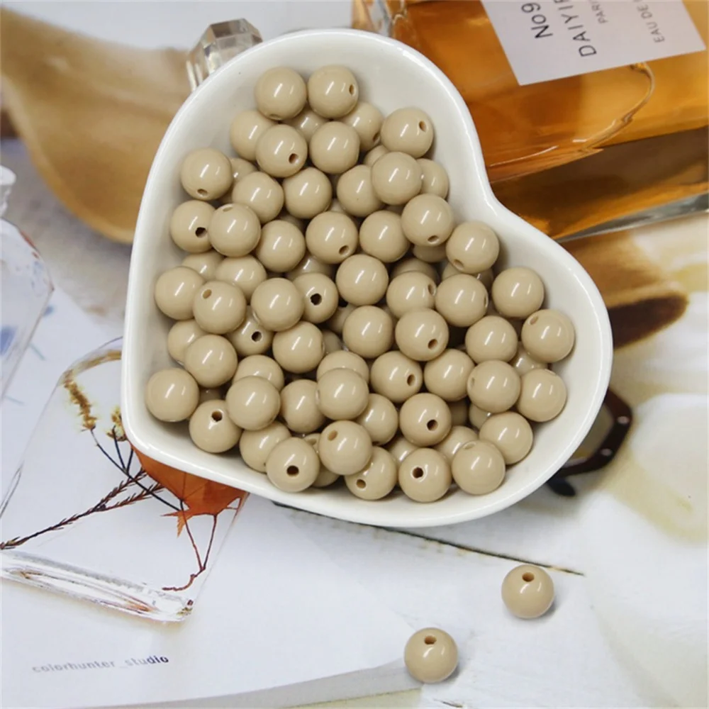 Round Shape Real Color Beads for DIY Crafting and Hand-Soldering