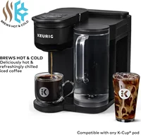 K-Brew+Chill Iced or Hot Single-Serve K-Cup Coffee Maker with MultiStream and QuickChill Technology, 70oz. Removable Rese 2