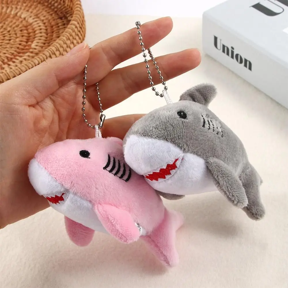 

Shark Keyring Bag Pendant Simulation Shark Backpack Keychain Key Chain Pendant Shark Plush Toy Shark Key Chain Ocean Animal