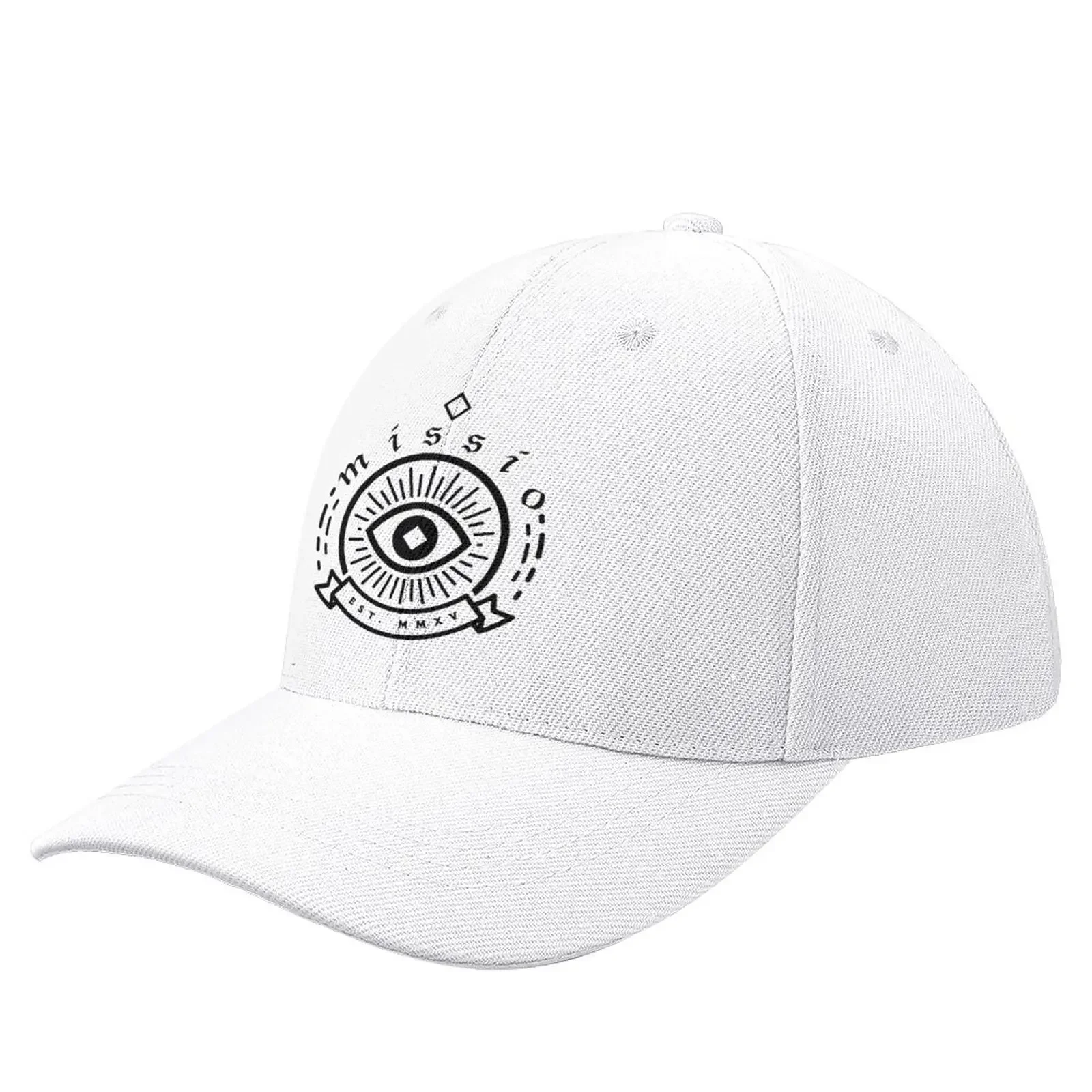 

Black logo of Missio the Duo Baseball Cap funny hat Big Size Hat Fluffy Hat New In Cap Men'S Women'S