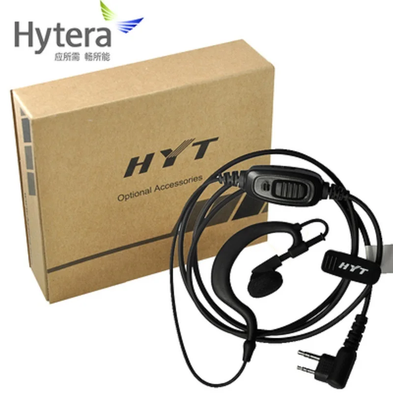 Le Cuffie Tattiche Interphone Sono Adatte Per Hytera Tc500S Pd505, Tc-700, Tc-580, Cp040, Gp88S/88, Gp2000, A8, 2 Pin
