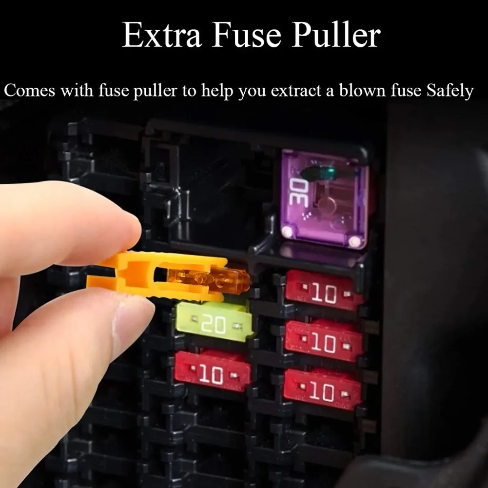 Car Fuse Kit Car Fuse Blade Fuses Automatic Truck Blade Insurance Insert Insurance of Xenon Piece Lights Auto Accessories
