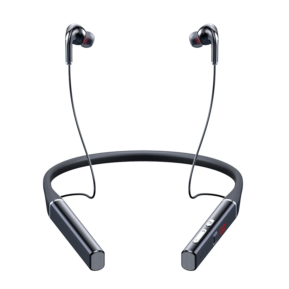 

100 Hours Wireless Bluetooth-compatible Earphones Magnetic Neckband Sports Headset Waterproof Sport Active Noise Reduction