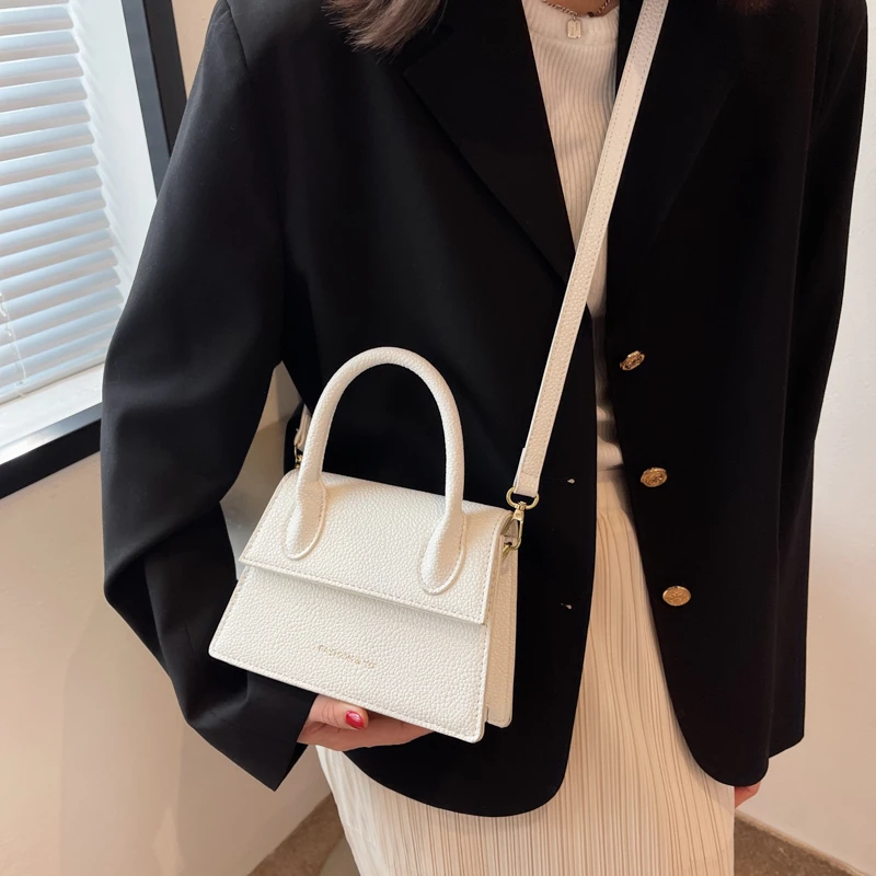 Small Size Design Single Handle Clutch Bag For Woman Crossbody Messenger Bag Solid Color Woman Hand Bags straw crossbody bag pu crossbody bag crossbody bag women handbags