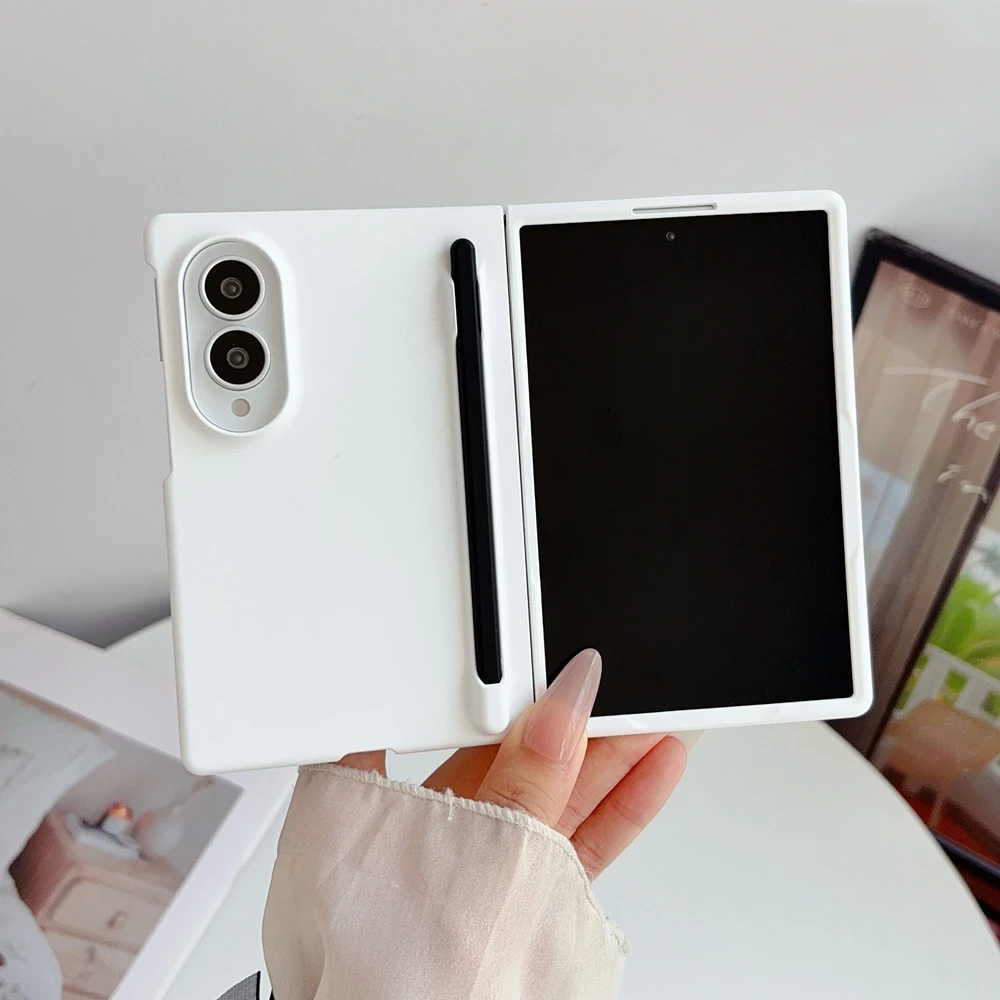 Slim Matte Skin Feel Case with S Pen Holder and Cover