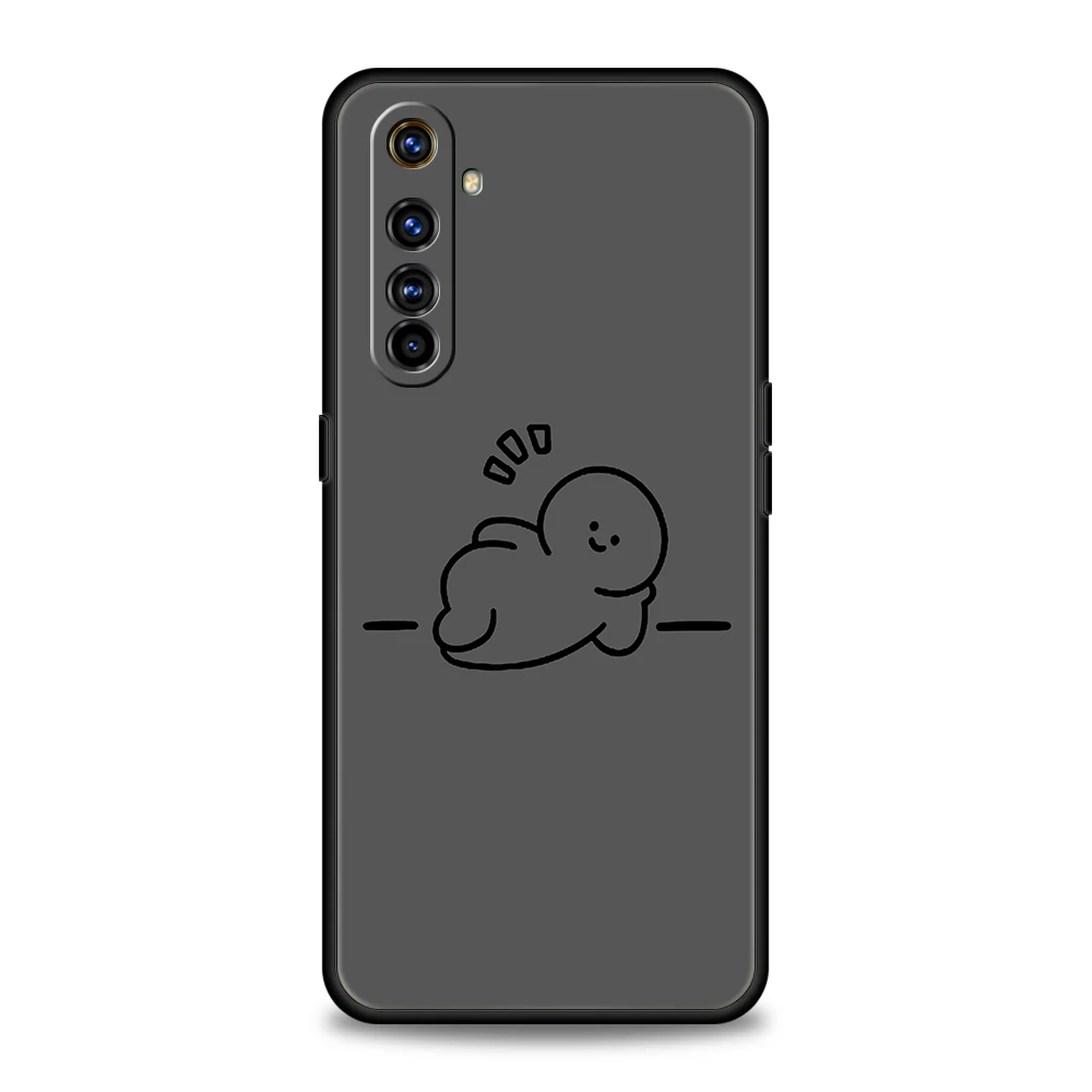 Matchman Cartoon Shockproof Silicone Phone Case