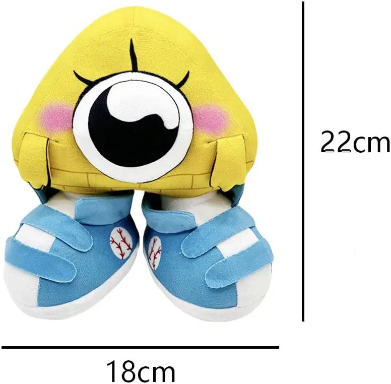 8'' Baby Bill Cipher Plush Plushies Toy,Cute Soft Gravity Falls Stuffed Animal Doll Pillows Gift Merch for Game Fans Kids 2
